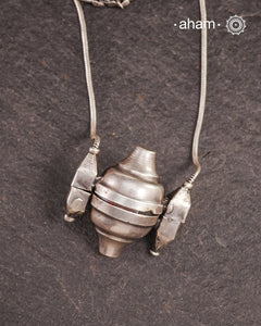 Vintage Lingam Silver Neckpiece