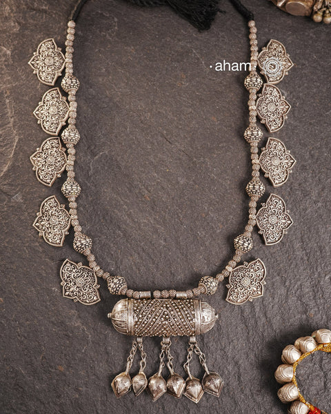 Vintage Tribal Silver Neckpiece