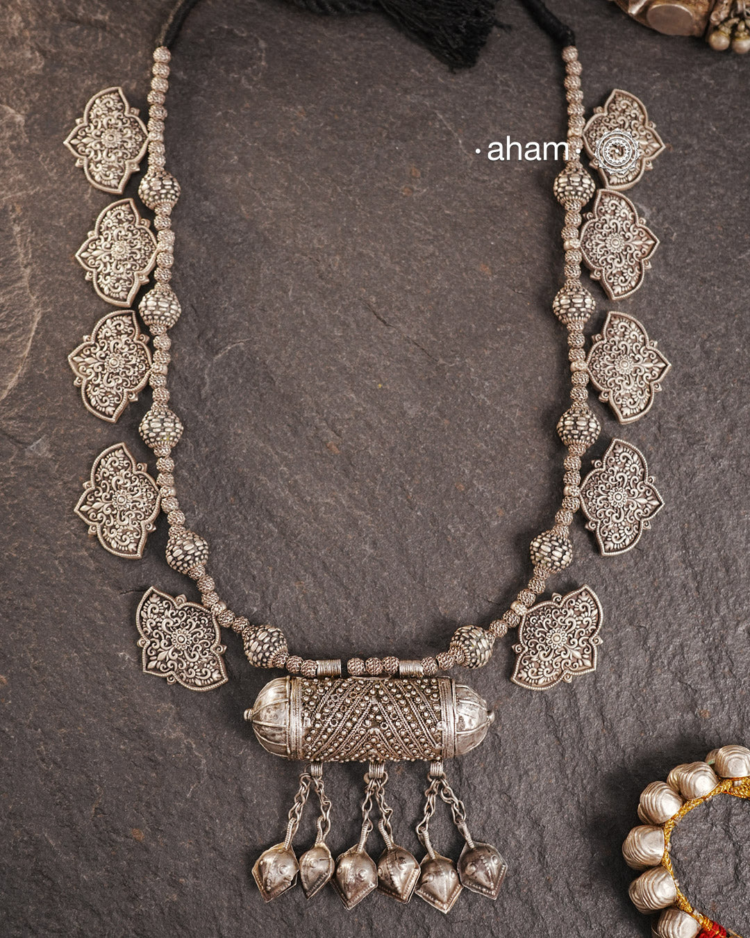 Vintage Tribal Silver Neckpiece