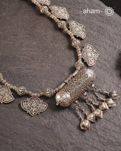 Vintage Tribal Silver Neckpiece