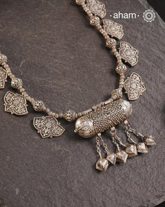 Vintage Tribal Silver Neckpiece