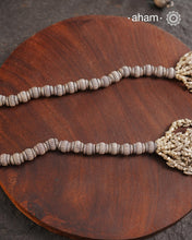 Odhisa Dhaan Sarson Mala Silver Neckpiece