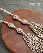 Odhisa Sarson Mala Silver Neckpiece