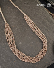 Odhisa Dhaan Sarson Mala Silver Neckpiece