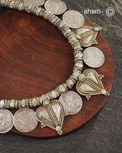 Tribal Coin Silver Neckpiece