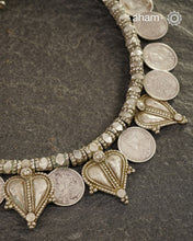Tribal Coin Silver Neckpiece