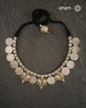 Tribal Coin Silver Neckpiece