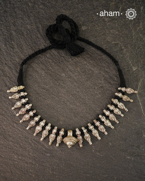 Tribal Silver Neckpiece