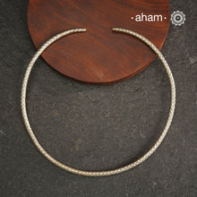 Weave Work Silver Hasli