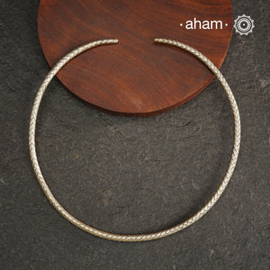 Weave Work Silver Hasli