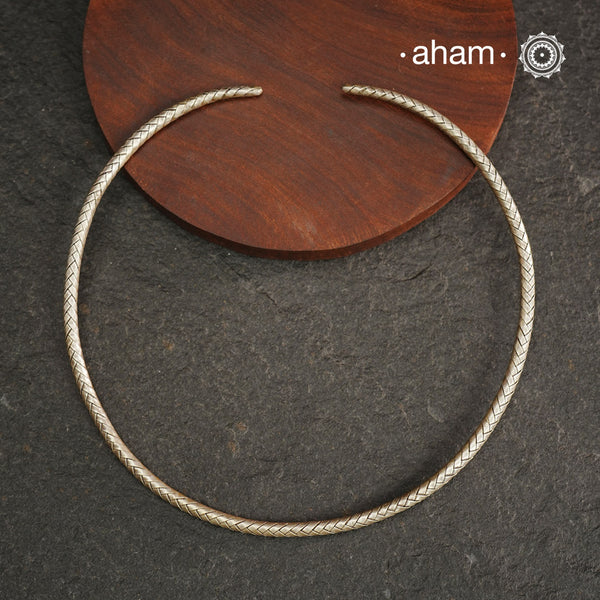 Weave Work Silver Hasli
