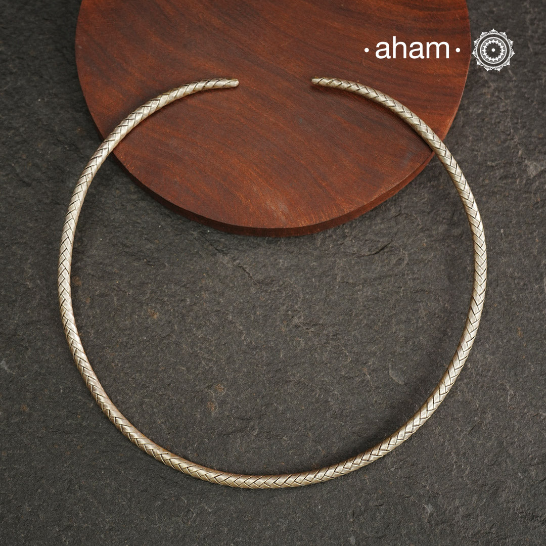 Weave Work Silver Hasli