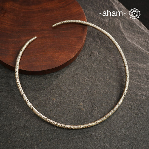 Weave Work Silver Hasli