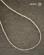 A.M P.M Silver Neckpiece