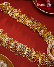 Gold Polish Silver Neckpiece