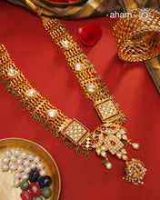 Statement Gold Polish Silver Neckpiece