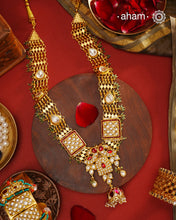 Statement Gold Polish Silver Neckpiece