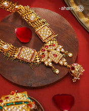 Statement Gold Polish Silver Neckpiece