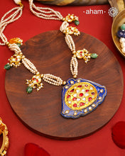 Gold Polish  Silver Neckpiece