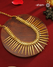 Gold Polish Silver Neckpiece
