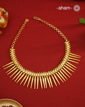 Gold Polish Silver Neckpiece