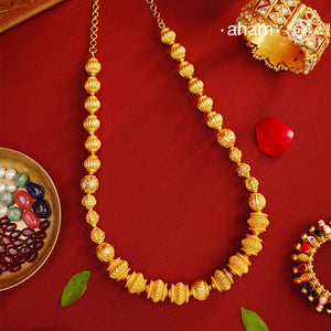 Gold Polish Silver Neckpiece