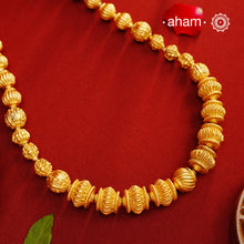 Gold Polish Silver Neckpiece