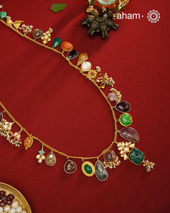 Gold Polish Silver Neckpiece