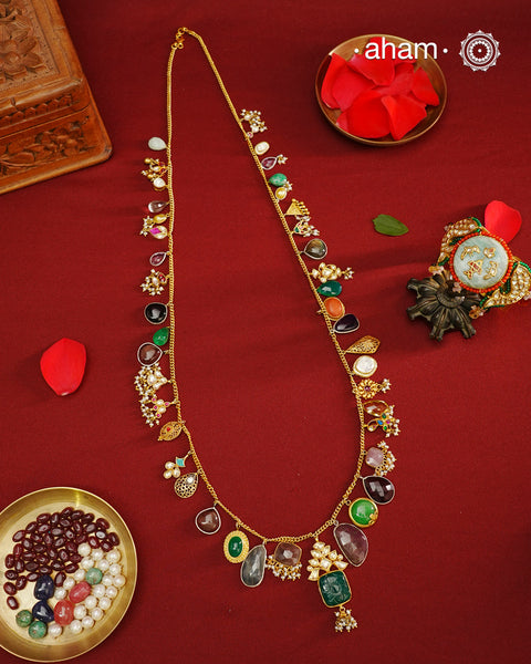Gold Polish Silver Neckpiece