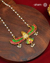 Soaring Eagle Gold Polish Silver Neckpiece