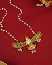 Soaring Eagle Gold Polish Silver Neckpiece