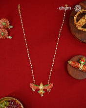 Soaring Eagle Gold Polish Silver Neckpiece