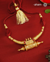 Amulet Gold Polish Silver Neckpiece