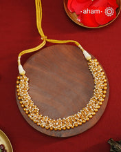 Pearl Gold Polish Silver Neckpiece