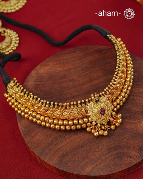 Maharashtrian Gold Polish Thushi