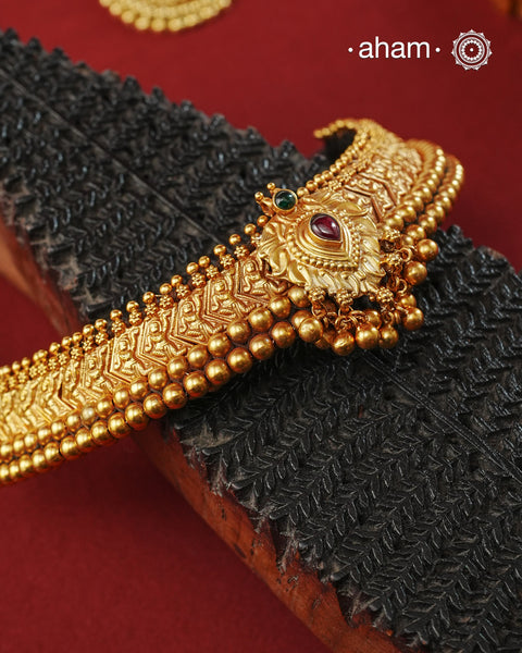 Maharashtrian Gold Polish Thushi