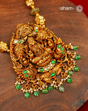 Laxmi Gold Polish Silver Neckpiece