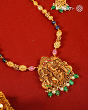 Ganesha Gold Polish Silver Neckpiece