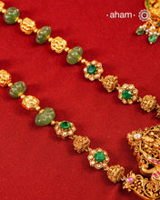 Laxmi Gold Polish Silver Neckpiece