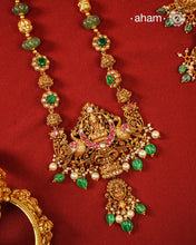 Laxmi Gold Polish Silver Neckpiece