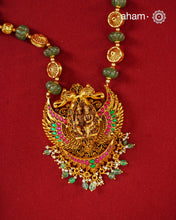 Gandaberunda Gold Polish Silver Neckpiece