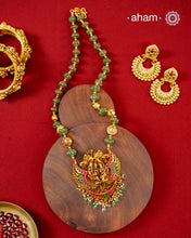 Gandaberunda Gold Polish Silver Neckpiece