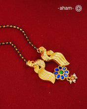 Understated yet distinctive, this gold-polished silver mangalsutra features fine craftsmanship and a minimal silhouette for everyday elegance.