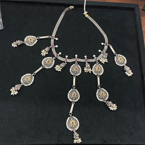 One of a Kind Silver Neckpiece