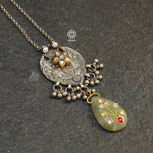 Vintage Tribal Silver Neckpiece