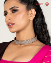 Tribal Silver Choker
