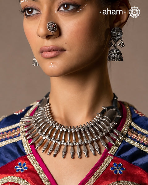 Tribal Silver Neckpiece