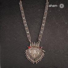 Experience true Indian craftsmanship with our Tribal Silver Neckpiece. Perfect for this Navratri and Durga Puja