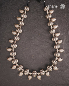 A beautiful stunning Ambi Bead Neckpiece, simple yet striking piece.