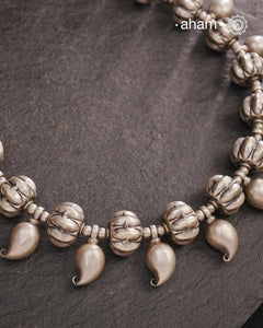 A beautiful stunning Ambi Bead Neckpiece, simple yet striking piece